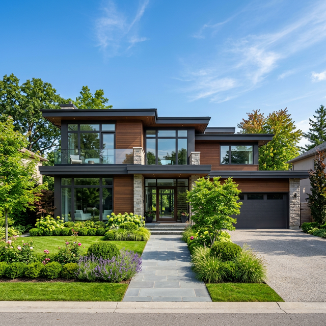 Moderne 4-Slaapkamer Gesinshuis